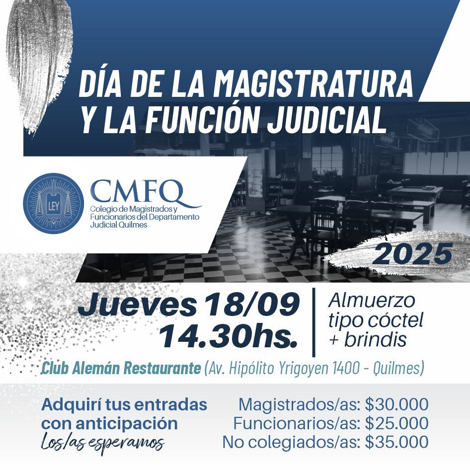 Día de la Magistratura y la Función Judicial