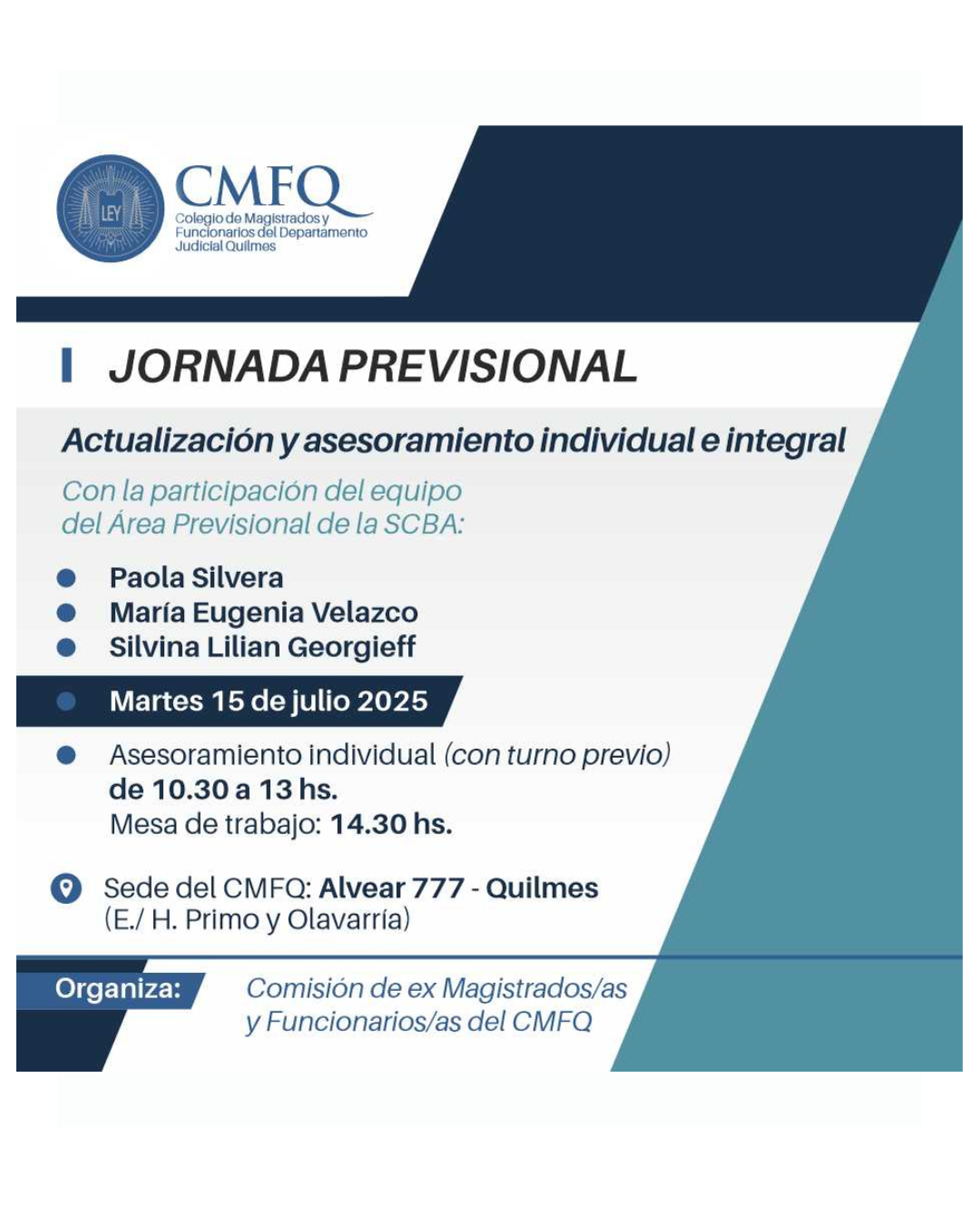 Jornada Previsional - julio 2025 