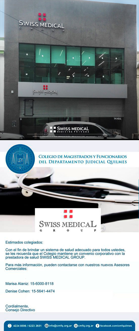 Inauguración de sucursal//Swiss Medical Quilmes