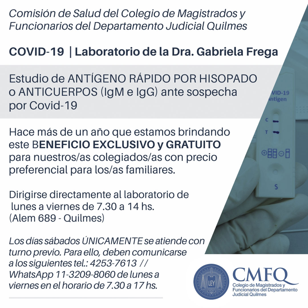 Test gratuitos de COVID-19