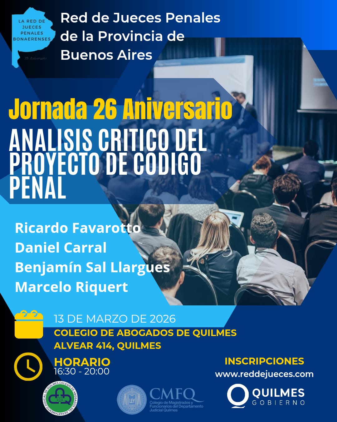 Jornada: RED DE JUECES PENALES DE LA PCIA. DE BS. AS. 