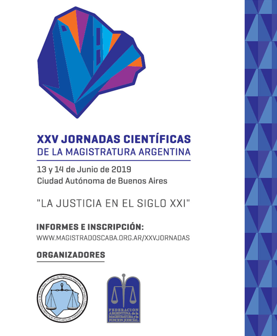 XXV° Jornadas Científicas de la Magistratura Argentina